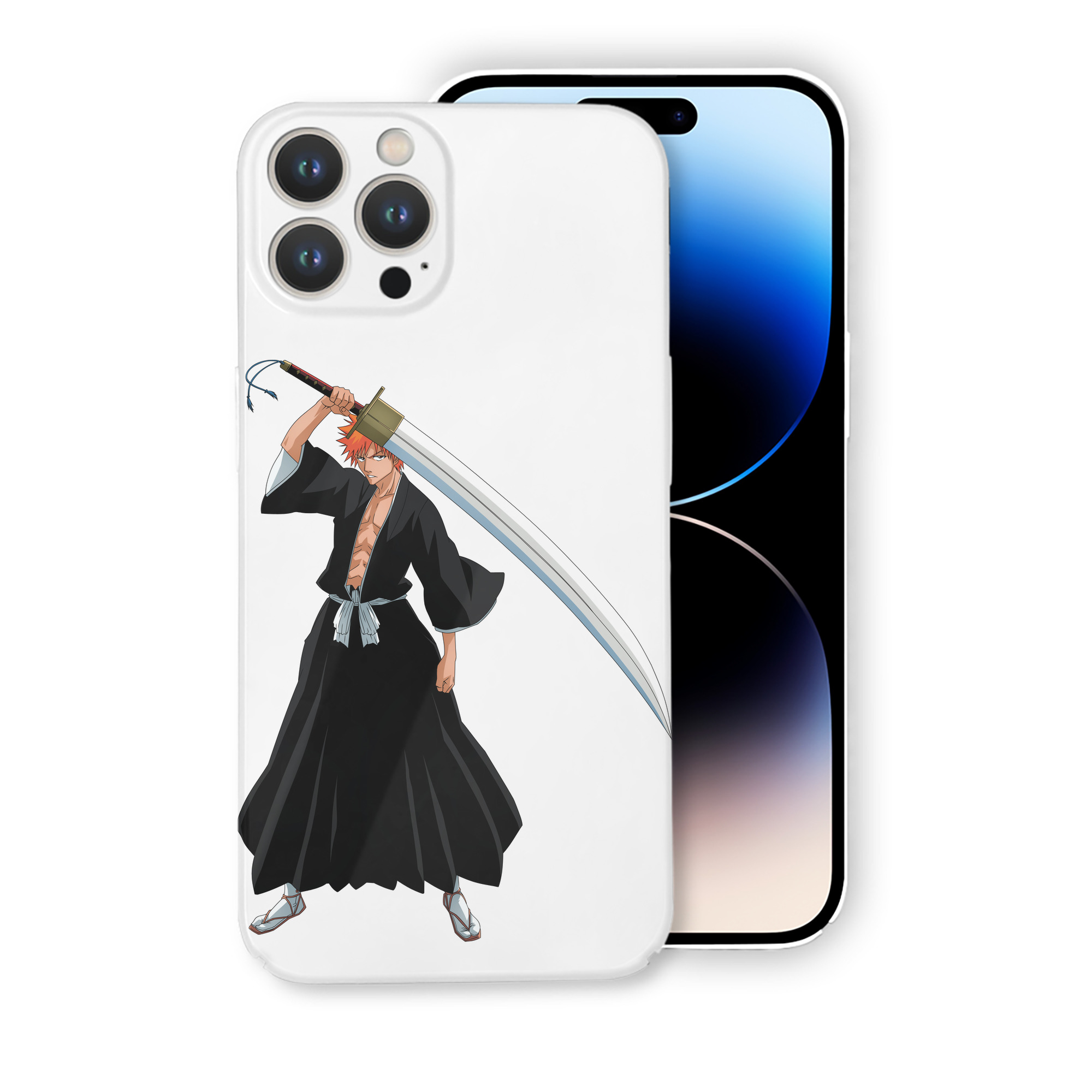 ブリーチ 黒崎一護（くろさき いちご）BLEACH Kurosaki Ichigo 【iPhone 14シリーズ対応】ハードケース